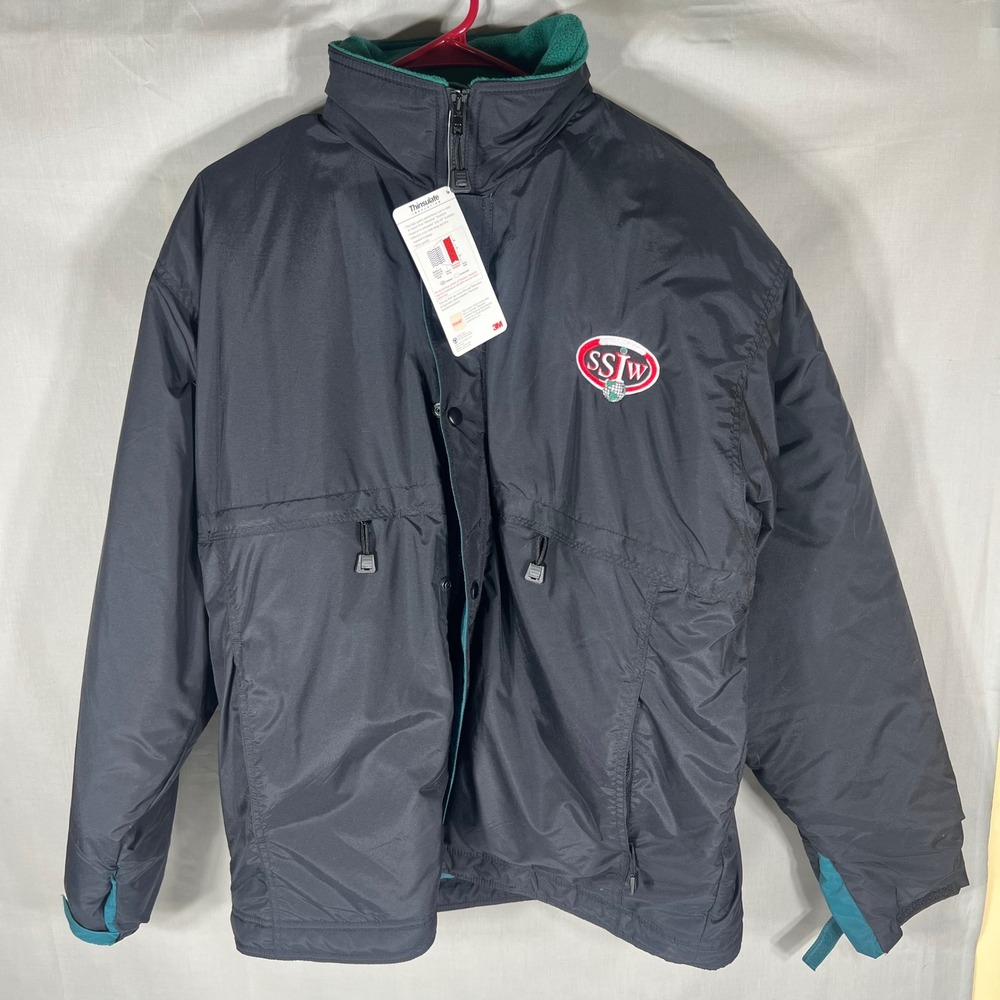 WearGuard Thinsulate Insulated Jacket Mens Large Black Style 2932 NWT